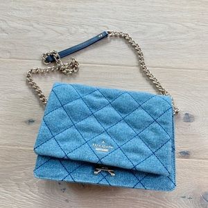 Kate Spade crossbody denim new no tag